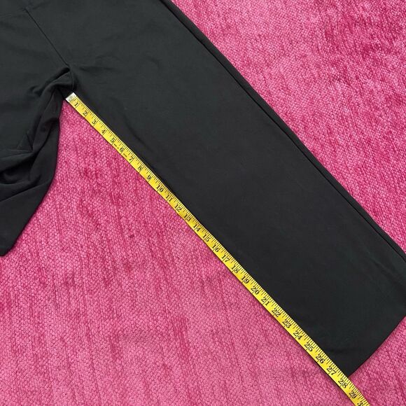 AYR Pull On Wide Leg Cropped Ankle Pants Black Size Medium - Picture 9 of 10